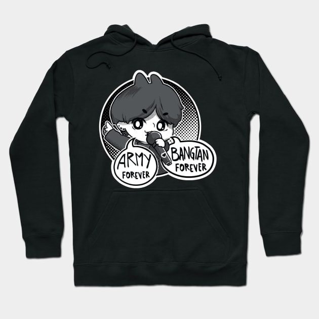 ARMY forever Hoodie by magicblend